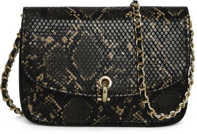 ACCESSORIZE LONDON Multicolor Sling Bag Edie Snake Cross Body Bag