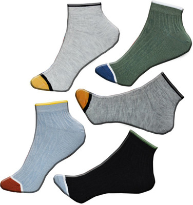 Fabowlous Men & Women Ankle Length(Pack of 5)