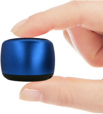 Techobucks Pro Bass 3D sound Ultra Mini Boost Wireless Portable Bluetooth Speaker 10 W Bluetooth Car Speaker(Dark Blue, Stereo Channel)