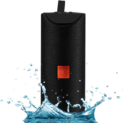 Techobucks Deep Bass 5.0 Bluetooth Speaker Strong Battery Backup, Rugged Fabric Design 10 W Bluetooth Speaker(Black, 5.0 Channel)