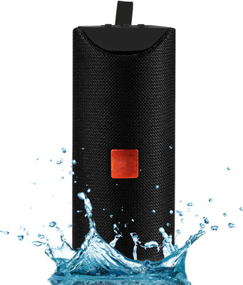 Techobucks 3D Bass 3D sound Ultra Mini Boost Wireless Portable Bluetooth Speaker 10 W Bluetooth Speaker(Black, 5.0 Channel)