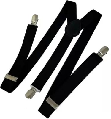 futurewizard Y- Back Suspenders for Boys, Women, Boys(Black, White)