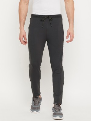 DUKE Solid Men Grey Track Pants