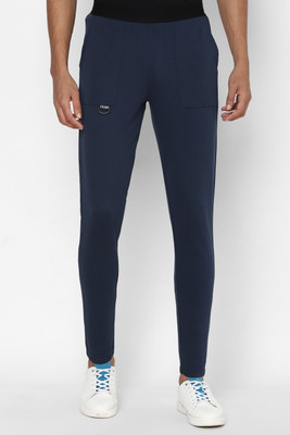 Allen Solly Tribe Solid Men Blue Track Pants