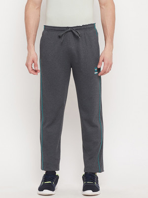 DUKE Solid Men Grey Track Pants