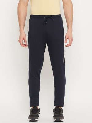 DUKE Solid Men Blue Track Pants