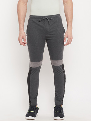 DUKE Solid Men Grey Track Pants
