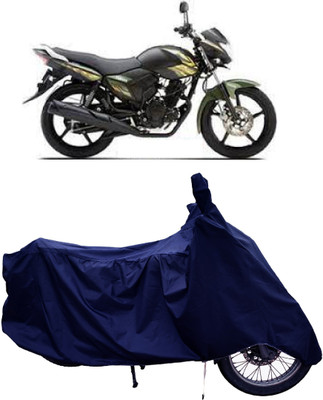 Tricway Two Wheeler Cover for Yamaha(Saluto, Blue)