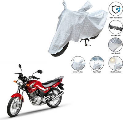 SS FOR YOUR SMART NEEDS Waterproof Two Wheeler Cover for Yamaha(Libero, Silver)