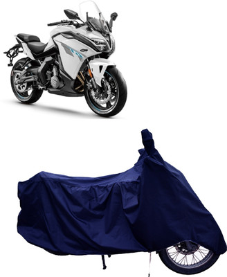 Tricway Two Wheeler Cover for CFMoto(650GT BS6, Blue)