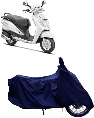 Tricway Two Wheeler Cover for Hero(Duet VX 110CC BS6, Blue)