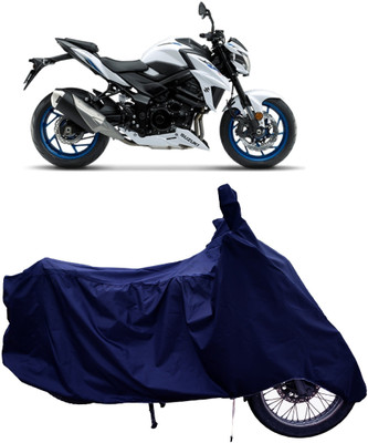 Tricway Two Wheeler Cover for Suzuki(GSX, Blue)