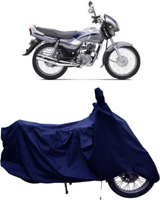 Tricway Two Wheeler Cover for TVS(Victor Edge, Blue)