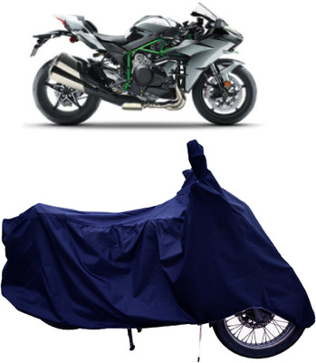 Tricway Two Wheeler Cover for Kawasaki(Ninja H2 BS6, Blue)