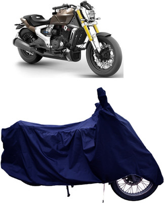 Tricway Two Wheeler Cover for TVS(Zeppelin BS6, Blue)