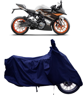 Tricway Two Wheeler Cover for KTM(RC125 BS6, Blue)