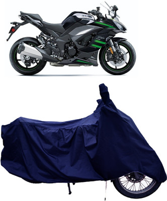 Tricway Two Wheeler Cover for Kawasaki(Ninja 1000 BS6, Blue)