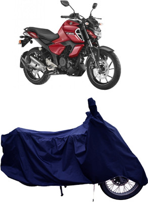 Tricway Two Wheeler Cover for Yamaha(FZ-S Fi Version 3.0 BS6, Blue)