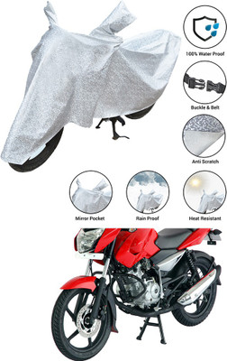 SS FOR YOUR SMART NEEDS Waterproof Two Wheeler Cover for Bajaj(Pulsar 135 BS6, Silver)