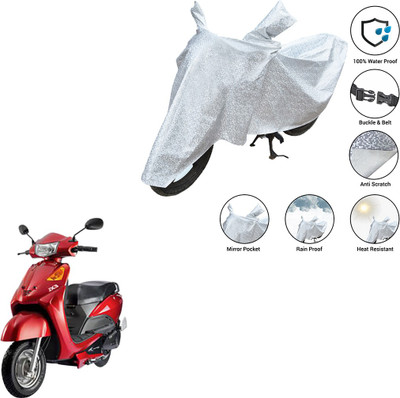 SS FOR YOUR SMART NEEDS Waterproof Two Wheeler Cover for Indus(Yo EXL, Silver)