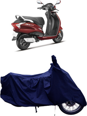 Tricway Two Wheeler Cover for Hero(Duet 125CC, Blue)