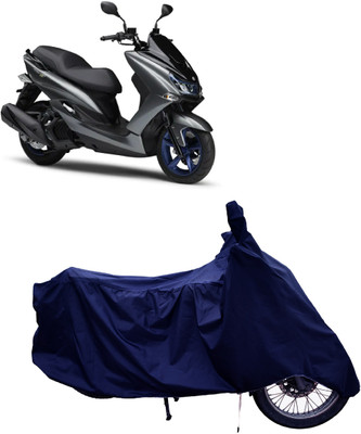Tricway Two Wheeler Cover for Yamaha(Majesty S 155 maxi BS6, Blue)