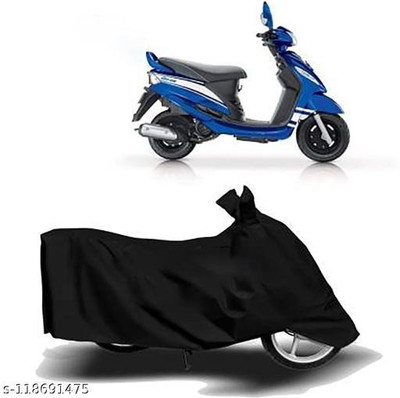 Rajiz Waterproof Two Wheeler Cover for Mahindra(Duro DZ, Black)