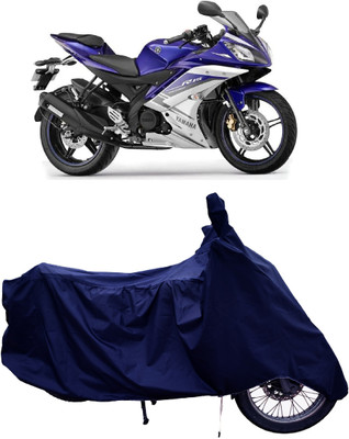 Tricway Two Wheeler Cover for Yamaha(YZF-R15 V2 BS6, Blue)