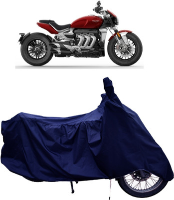 Tricway Two Wheeler Cover for Triumph(Rocket III, Blue)