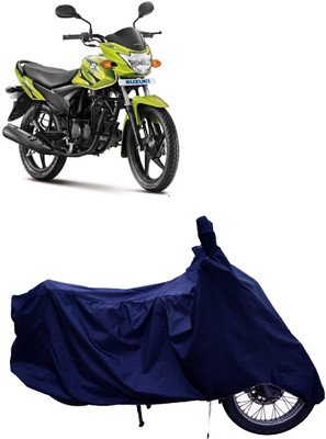 Tricway Two Wheeler Cover for Suzuki(Hayate, Blue)