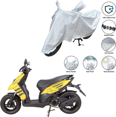 SS FOR YOUR SMART NEEDS Waterproof Two Wheeler Cover for Aprilia(Storm 125, Silver)