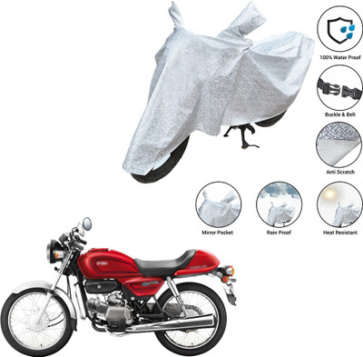 SS FOR YOUR SMART NEEDS Waterproof Two Wheeler Cover for Hero(Splendor Pro Classic, Silver)