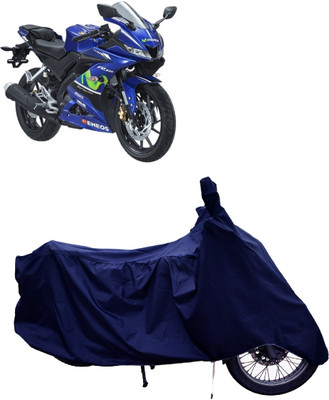 Tricway Two Wheeler Cover for Yamaha(YZF R15 V3 Moto GP Edition BS6, Blue)