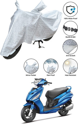 SS FOR YOUR SMART NEEDS Waterproof Two Wheeler Cover for Hero(Maestro Electric, Silver)