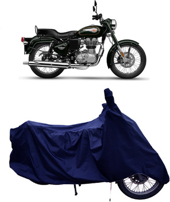Tricway Two Wheeler Cover for Royal Enfield(Standardv, Blue)
