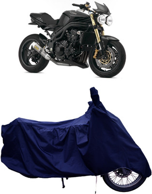Tricway Two Wheeler Cover for Triumph(Speed Triple ABS, Blue)