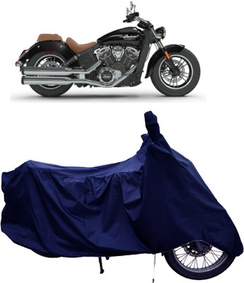 Tricway Two Wheeler Cover for Indian(Scout, Blue)