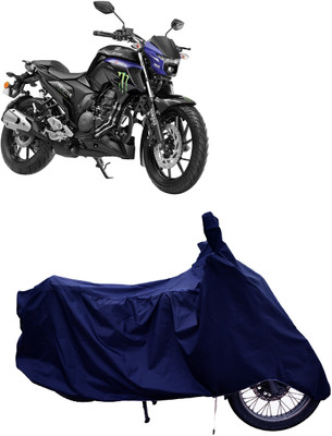 Tricway Two Wheeler Cover for Yamaha(FZ25 BS6, Blue)