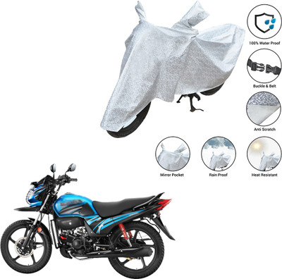 SS FOR YOUR SMART NEEDS Waterproof Two Wheeler Cover for Hero(Passion Pro TR, Silver)