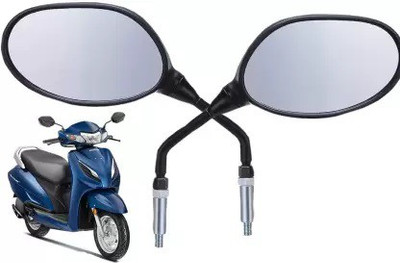 nirwana Manual Rear View Mirror, Passenger Side, Driver Side For Hero, Honda Activa, CB Shine(Left, Right)