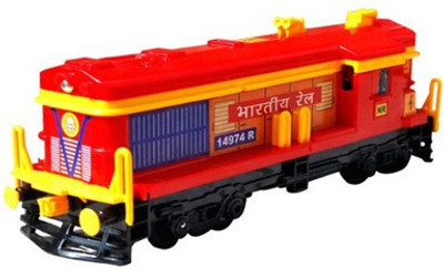 centy Locomotive Engine Pull Back Vehicle, 1 Pull Back Vehicle, Multicolour(Multicolor)