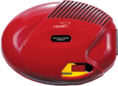 V-Guard VGSD 50 Smart Stabilizer for Single/Double Door Refrigerator up to 300 Litre(Cherry Red)