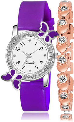 DKERAOD D+539 Exclusive Brand New Best Designer Combo 2 Beautiful Watch For Girls Analog Watch Analog Watch - For Girls DKERAOD D+539 Exclusive Brand New Best Designer Combo 2 Beautiful Watch For Girls Analog Watch Analog Watch - For Girls