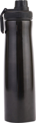 Laps of Luxury Eiffel Premium 1000 ml Water Bottle(Set of 1, Black)