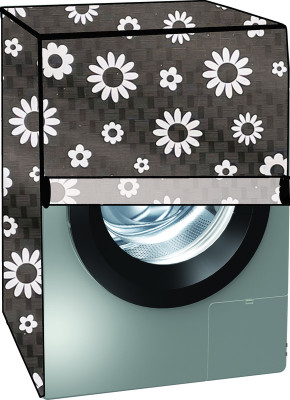 KVAR Front Loading Washing Machine  Cover(Width: 68 cm, Gray, White)
