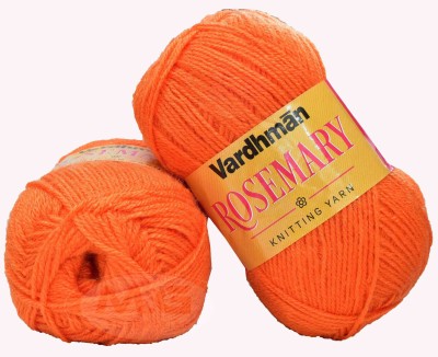 Simi Enterprise Represents Vardhman S_Rosemary Orange (300 gm) Wool Ball Hand knitting wool