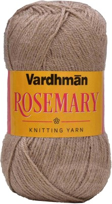 KNIT KING Represents Vardhman K/K Rosemary Brown (200 gm) knitting wool Art-FHF