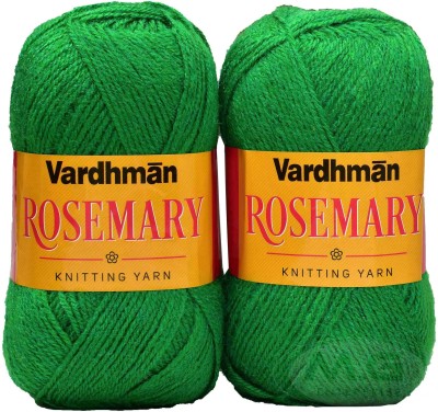 Simi Enterprise Represents Vardhman S_Rosemary Green (400 gm) Wool Ball Hand knitting wool
