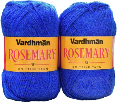 Simi Enterprise Represents Vardhman S_Rosemary Royal Blue (400 gm) Wool Ball Hand knitting wool