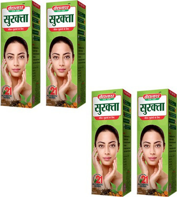 Baidyanath Surakta 450ml for Pimples and Acne ( Pack of 4 )(450 ml)